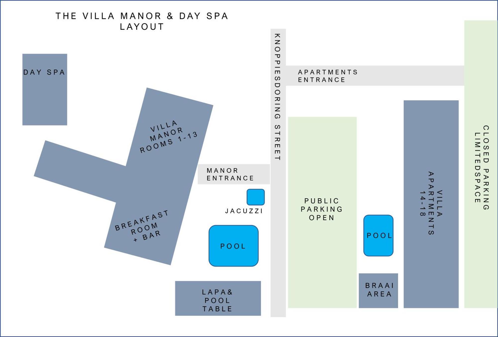 The Villa Manor & Spa Bela-Bela Exteriör bild